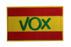 Parche Bandera de España VOX 8x5 cm