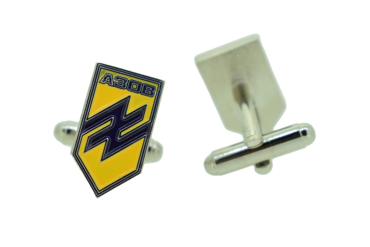 Gemelos de camisa Azov con esmaltado a color 2x1,5cm - Gemelolandia