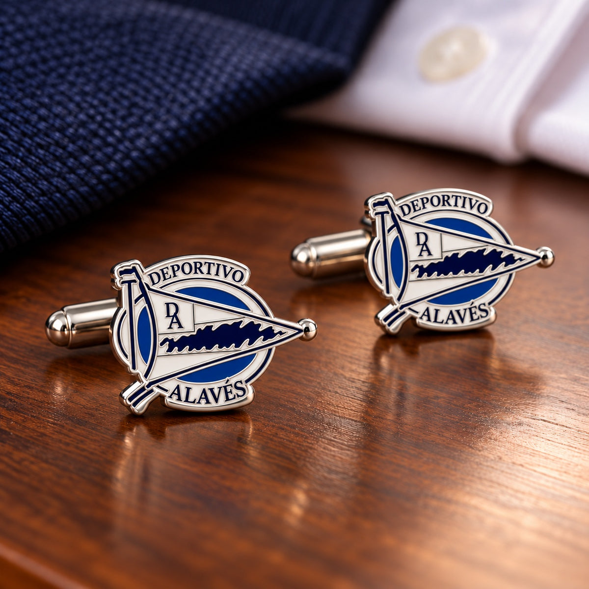 Gemelos para Camisa Club Deportivo Alavés