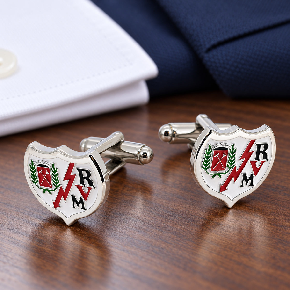 Gemelos para Camisa Rayo Vallecano de Madrid