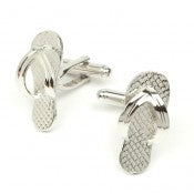 Gemelos Chanclas Acero