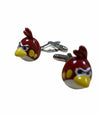 Gemelos de Camisa Angry Birds 3D Head 20x10mm