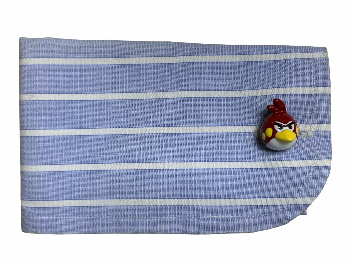 Gemelos de Camisa Angry Birds 3D Head 20x10mm