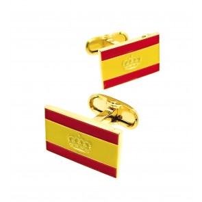 Gemelos de Camisa Bandera de España Naútica