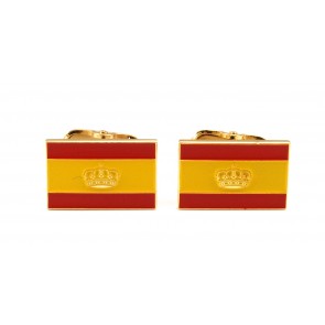 Gemelos de Camisa Bandera de España Naútica