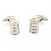 Gemelos de camisa barril de petroleo oil drums cufflinks