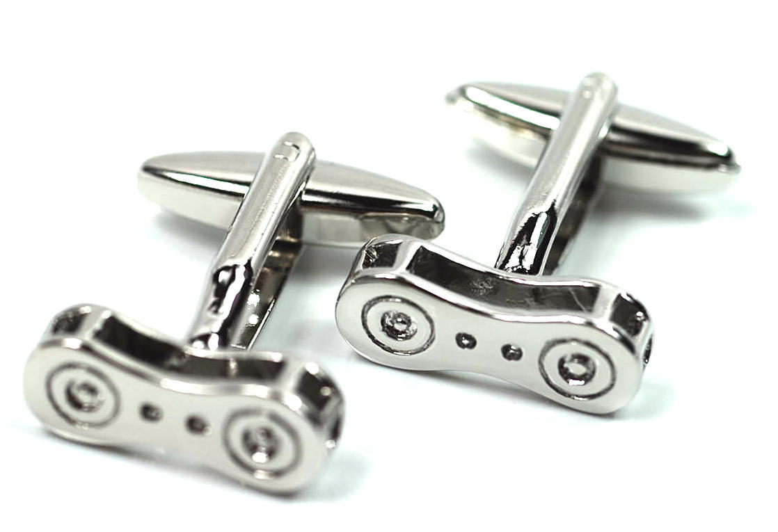 Gemelos de Camisa Cadena Bicicleta