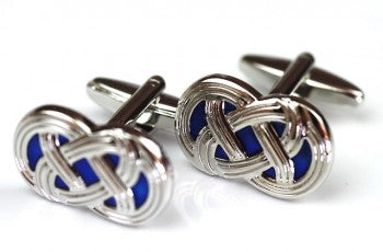 Gemelos de Camisa Celtic Blue Design Cufflinks