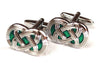 Gemelos de Camisa Celtic Green Design Cufflinks