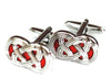 Gemelos de Camisa Celtic Red Design Cufflinks