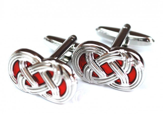 Gemelos de Camisa Celtic Red Design Cufflinks