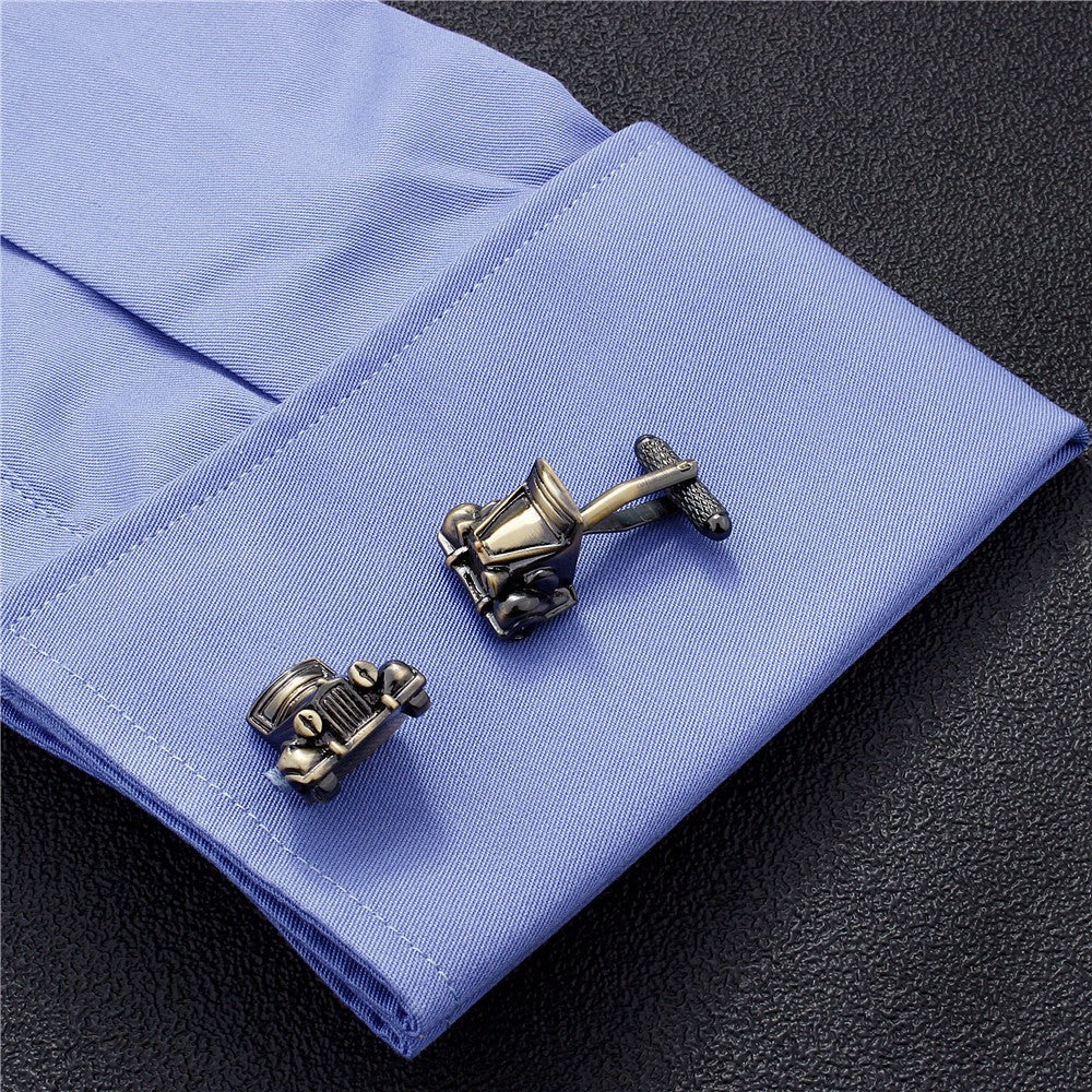 Gemelos para Camisa Coche Antiguo Bronze