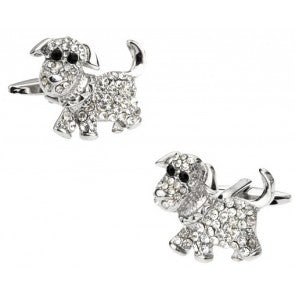 Gemelos de Camisa Crystal Puppy