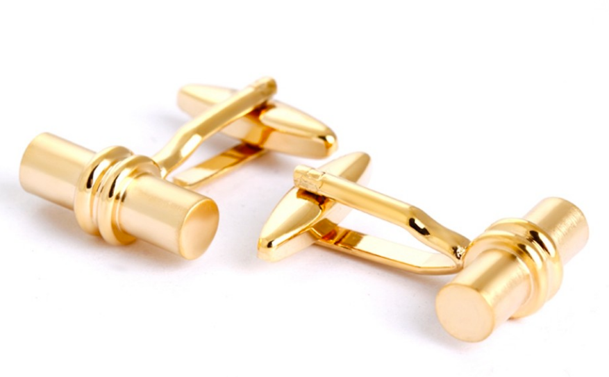 Gemelos de Camisa Golden Desing Cilinder