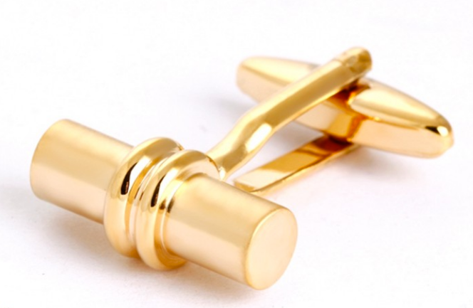 Gemelos de Camisa Golden Desing Cilinder