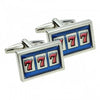 Gemelos de Camisa Jackpot 777 20x13mm
