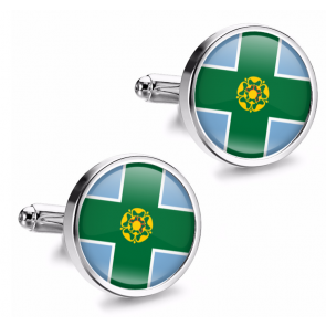 Gemelos de Camisa Magglass Bandera Regiones England Derbyshire