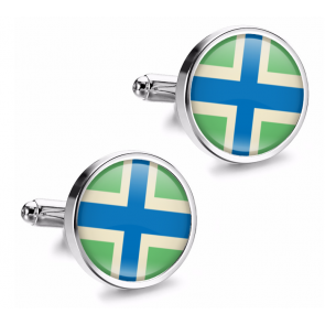 Gemelos de Camisa Magglass Bandera Regiones England Gloucestershire
