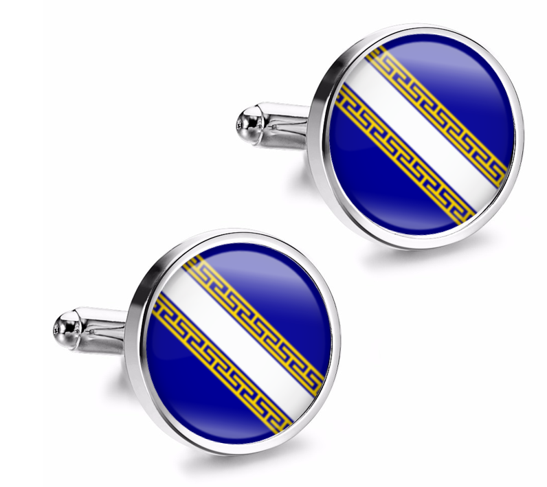 Gemelos de Camisa Magglass Banderas Regiones Francia Champagne