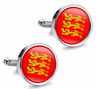 Gemelos de Camisa Magglass Banderas Regiones Francia Haute-Normandy