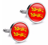 Gemelos de Camisa Magglass Banderas Regiones Francia Normandy