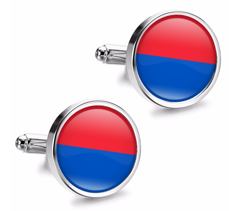 Gemelos de Camisa Magglass Banderas Regiones Suiza Tessin