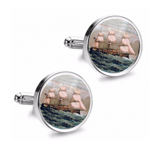 Gemelos de Camisa Magglass Barcos Nº10 16mm