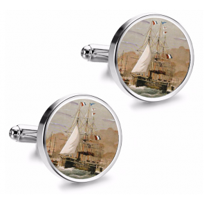 Gemelos de Camisa Magglass Barcos Nº2 16mm
