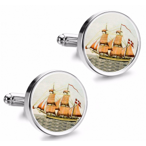 Gemelos de Camisa Magglass Barcos Nº5 16mm