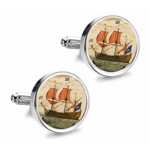 Gemelos de Camisa Magglass Barcos Nº6 16mm