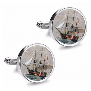 Gemelos de Camisa Magglass Barcos Nº7 16mm