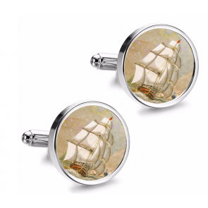 Gemelos de Camisa Magglass Barcos Nº9 16mm