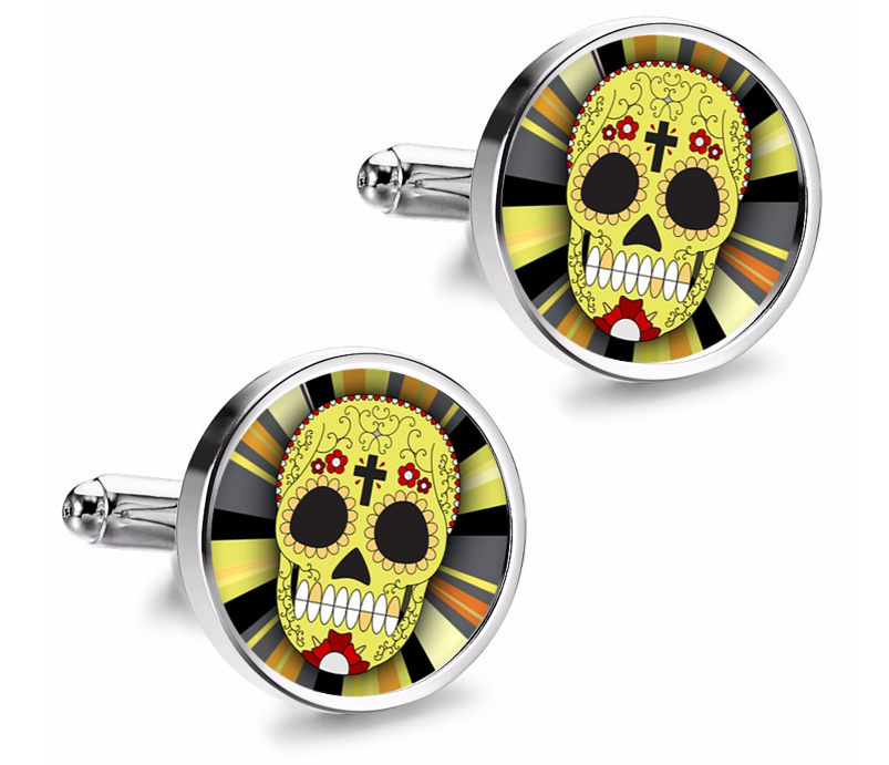 Gemelos de Camisa Magglass Calavera Catrina Nº15 16mm