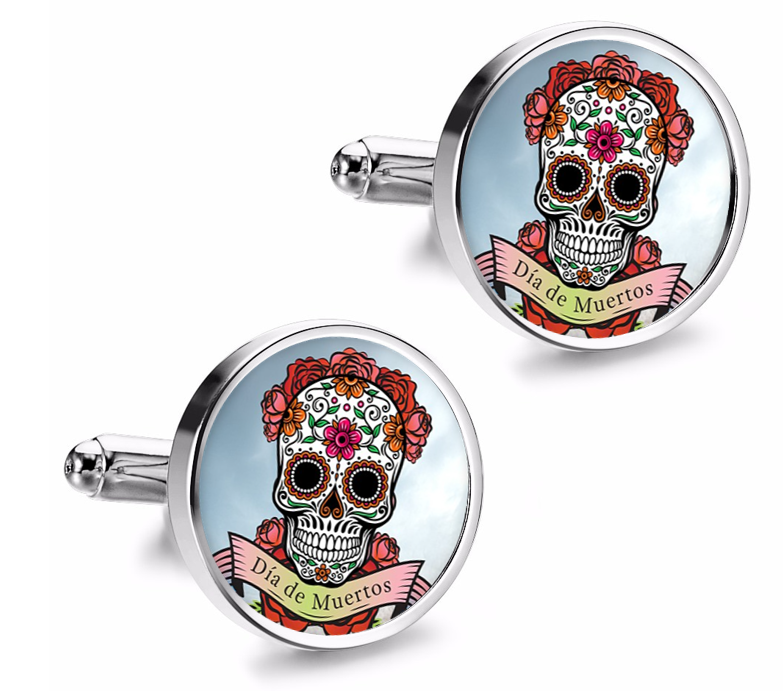 Gemelos de Camisa Magglass Calavera Catrina Nº12 16mm