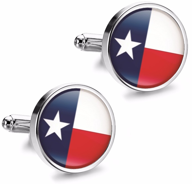 Gemelos de Camisa Magglass del Estado de Texas 16mm