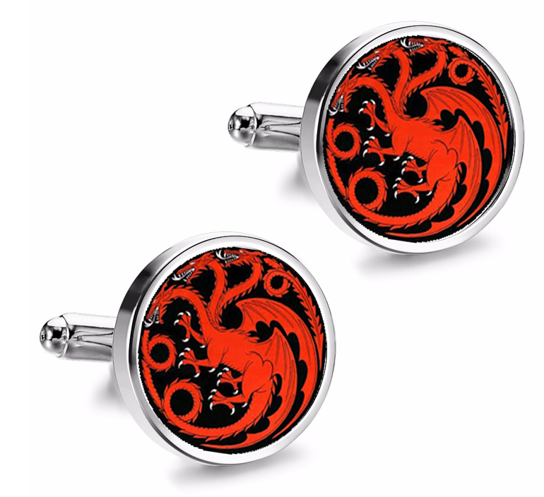 Gemelos de Camisa Magglass JdT Targaryen Logo