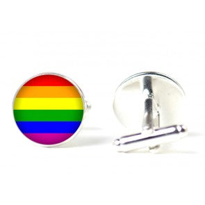 Gemelos Magglass Bandera Arco Iris Orgullo LGTB