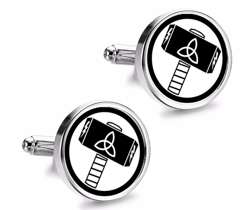 Gemelos de Camisa Magglass Martillo Thor mod 2