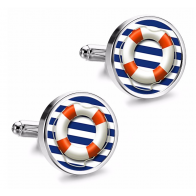 Gemelos de Camisa Magglass Salvavidas Nautico Nº14 16mm