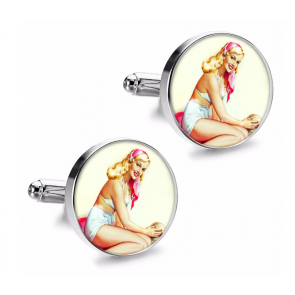 Gemelos de Camisa Magglass Pin Up Girls Nº1 16mm