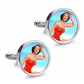 Gemelos de Camisa Magglass Pin Up Girls Nº6 16mm