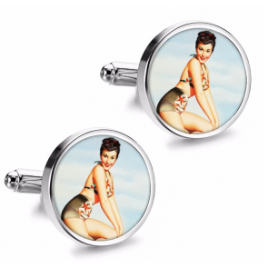 Gemelos de Camisa Magglass Pin Up Girls Nº8 16mm