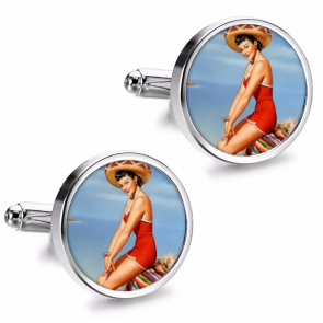 Gemelos de Camisa Magglass Pin Up Girls Nº9 16mm