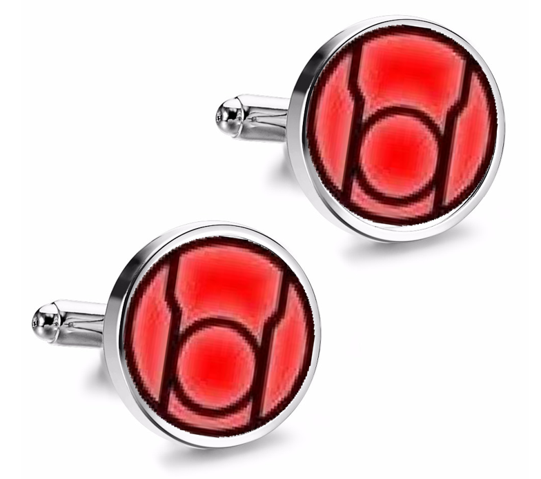 Gemelos de Camisa Magglass Red Lanterns Corps mod 2