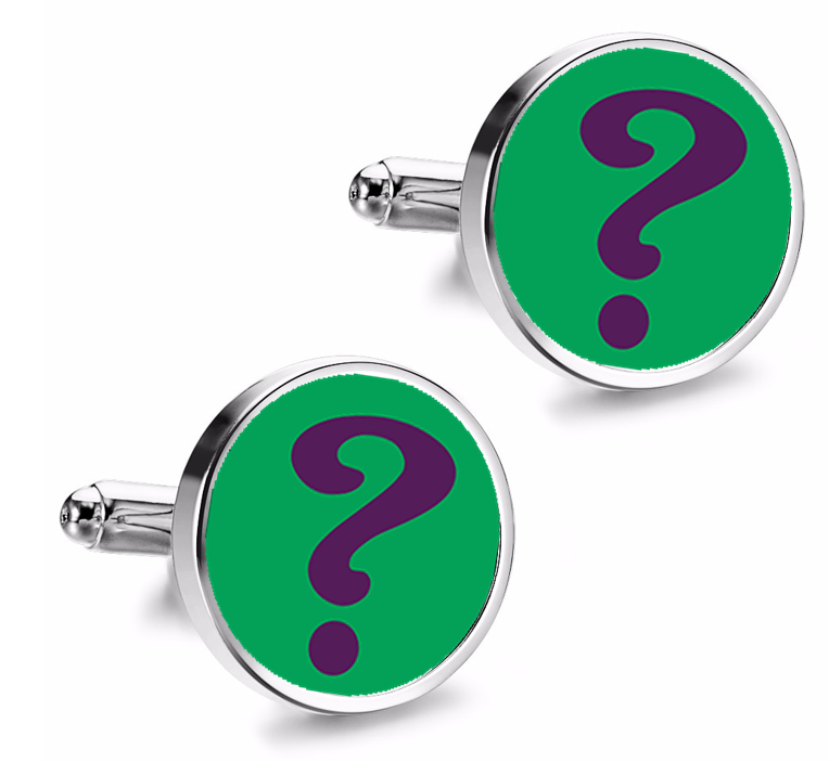 Gemelos de Camisa Magglass Riddler Logo mod 2