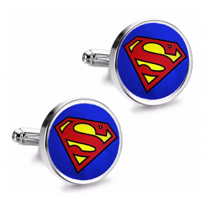 Gemelos de Camisa Magglass Superman Original Logo Dark Blue