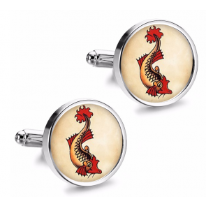 Gemelos de Camisa Magglass Vintage Tattoo Nº19 16mm