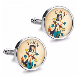 Gemelos de Camisa Magglass Vintage Tattoo Nº29 16mm