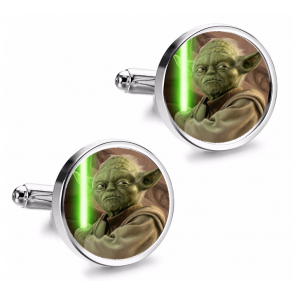 Gemelos de Camisa Magglass Yoda Espada Laser