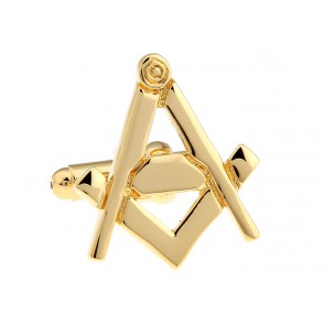 Gemelos de Camisa Masonic Gold Cropped
